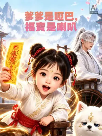 爹爹是啞巴，福寶是喇叭