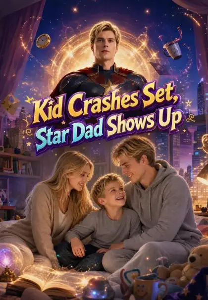 Kid Crashes Set, Star Dad Shows Up