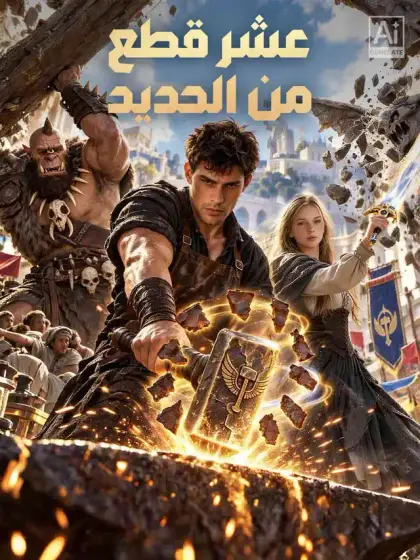 عشر قطع من الحديد