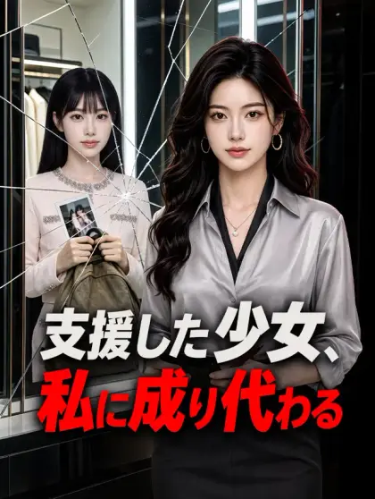支援した少女、私に成り代わる
