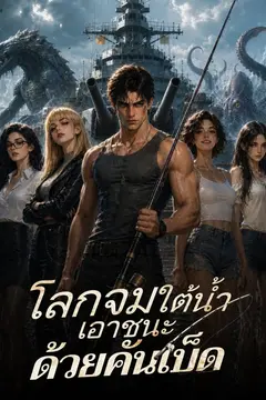 โลกจมใต้น้ำ เอาชนะด้วยคันเบ็ด