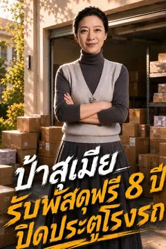 ป้าสุเมียรับพัสดุฟรี 8 ปี ปิดประตูโรงรถ