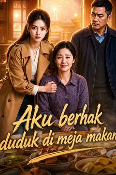 Aku berhak duduk di meja makan