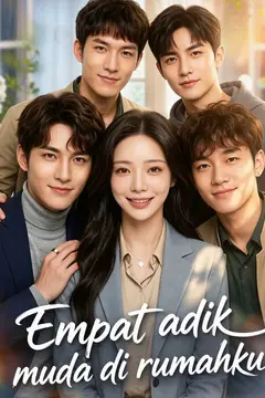 Empat adik muda di rumahku