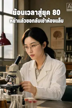 ย้อนเวลาสู่ยุค 80 หย่าแล้วขอกลับเข้าห้องแล็บ