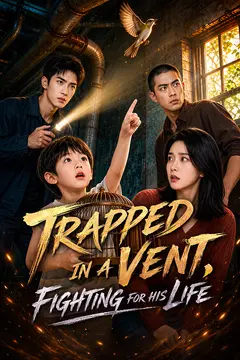 Trapped in a Vent, Fighting for His Life